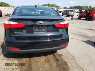 2015 Kia Forte LX with VIN KNAFX4A66F5414571, listed as a Copart auction lot 64008884 with 160,309 mi miles and Salvage Title. Bid and sale history available at carsss.com. Image 6.