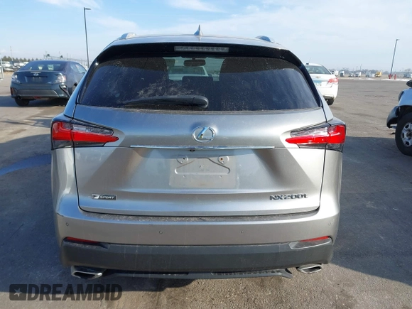 2015 Lexus NX 200t with VIN JTJBARBZ2F2002932, listed as a IAAI auction lot 41797857 with 205,902 mi miles and . Bid and sale history available at DreamBid. Image 16.