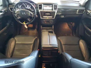2015 Mercedes-Benz M with VIN 4JGDA5HB6FA452129, listed as a Copart auction lot 51082625 with 105,022 mi miles and Salvage Title. Bid and sale history available at carsss.com. Image 8.