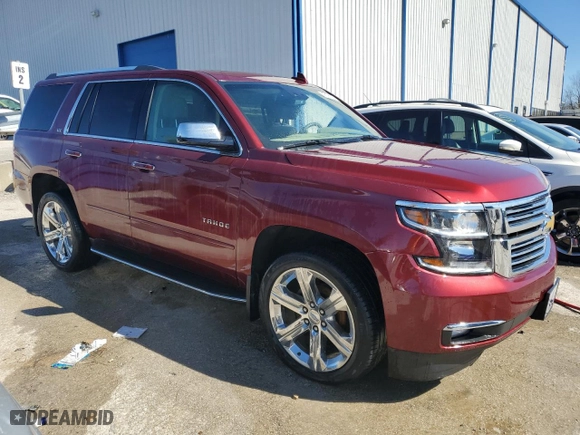 2016 Chevrolet Tahoe LTZ with VIN 1GNSKCKC9GR467426, listed as a Copart auction lot 47196765 with 0 mi miles and Non Repairable. Bid and sale history available at carsss.com. Image 4.