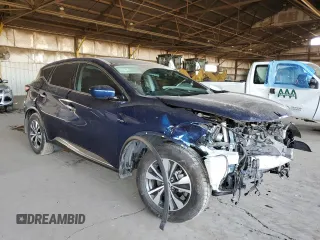 2021 Nissan Murano S with VIN 5N1AZ2AJ8MC129634, listed as a Copart auction lot 78702194 with 39,476 mi miles and Salvage title. Bid and sale history available at DreamBid. Image 1.