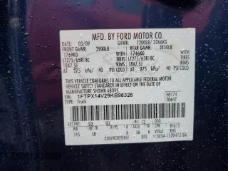2009 Ford F-150 XL with VIN 1FTPX14V29KB98328, listed as a Copart auction lot 49290255 with 167,707 mi miles and Clean Title. Bid and sale history available at carsss.com. Image 12.