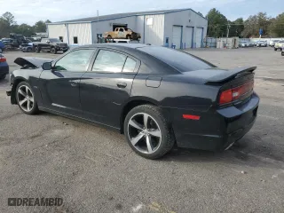 2014 Dodge Charger RT 100th Anniversary with VIN 2C3CDXCT8EH370197, listed as a Copart auction lot 83188474 with 99,617 mi miles and Salvage Title. Bid and sale history available at carsss.com. Image 2.