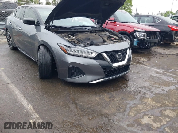 2020 Nissan Maxima S with VIN 1N4AA6BV8LC367086, listed as a IAAI auction lot 41941357 with 79,550 mi miles and . Bid and sale history available at DreamBid. Image 6.