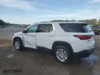 2023 Chevrolet Traverse LS with VIN 1GNERFKW9PJ265267, listed as a Copart auction lot 50370245 with 15,638 mi miles and Salvage Title. Bid and sale history available at carsss.com. Image 2.