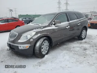 2012 Buick Enclave Premium with VIN 5GAKRDED7CJ314343, listed as a Copart auction lot 44600005 with 127,501 mi miles and Salvage Title. Bid and sale history available at carsss.com. Image 1.