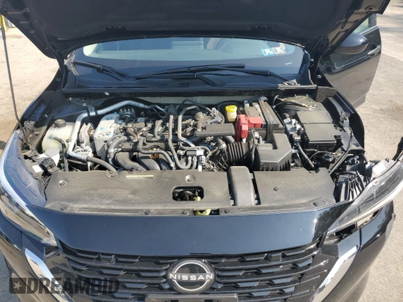 2024 Nissan Sentra S with VIN 3N1AB8BVXRY324049, listed as a Copart auction lot 59855955 with 4,509 mi miles and Salvage title. Bid and sale history available at DreamBid. Image 11.