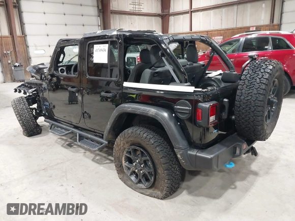 2024 Jeep Wrangler Willys z VIN 1C4RJXN66RW162106, wystawiony jako IAAI lot #41749436 z przebiegiem 15 625 mil mil oraz . Historia ofert i sprzedaży dostępna na DreamBid. Obrazek 3.