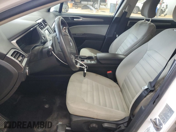 2017 Ford Fusion S with VIN 3FA6P0G79HR144527, listed as a Copart auction lot 53135265 with 128,330 mi miles and Clean Title. Bid and sale history available at carsss.com. Image 7.