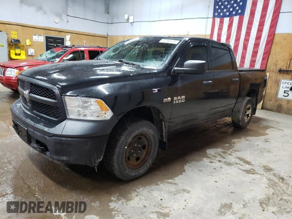 2015 Ram 1500 Tradesman with VIN 3C6RR7KT2FG647587, listed as a Copart auction lot 52346125 with 100,253 mi miles and Clean title. Bid and sale history available at DreamBid. Image 1.