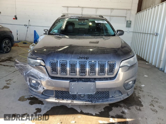 2021 Jeep Cherokee Altitude with VIN 1C4PJLLB2MD187590, listed as a Copart auction lot 88311945 with 49,253 mi miles and Salvage Title. Bid and sale history available at carsss.com. Image 5.