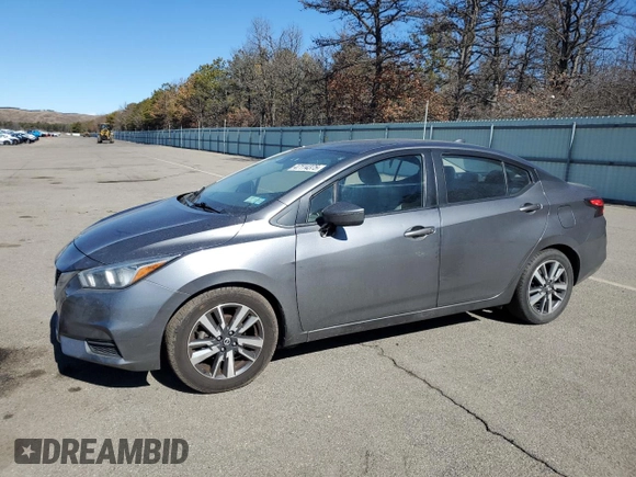 2021 Nissan Versa SV with VIN 3N1CN8EV4ML885851, listed as a Copart auction lot 47114375 with 69,246 mi miles and Non repairable. Bid and sale history available at DreamBid. Image 1.