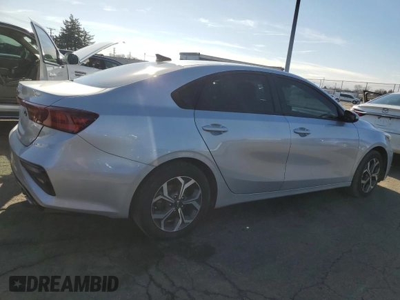 2021 Kia Forte LXS with VIN 3KPF24AD9ME290720, listed as a Copart auction lot 44442265 with 56,756 mi miles and Salvage title. Bid and sale history available at DreamBid. Image 3.