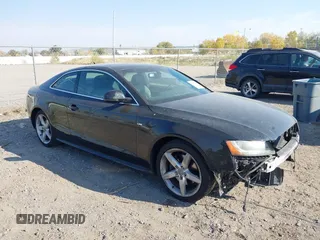2009 Audi A5 with VIN WAUDK78T99A011148, listed as a IAAI auction lot 40598623 with 159,073 mi miles. Bid and sale history available at carsss.com. Image 1.