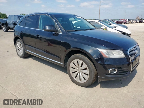 2013 Audi Q5 Hybrid Prestige with VIN WA1C8AFP3DA083322, listed as a Copart auction lot 59715215 with 78,418 mi miles and Clean title. Bid and sale history available at DreamBid. Image 4.