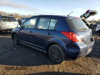 2007 Nissan Versa 1.8 S with VIN 3N1BC13E47L368792, listed as a Copart auction lot 43704395 with 37,572 mi miles and Salvage Title. Bid and sale history available at carsss.com. Image 2.