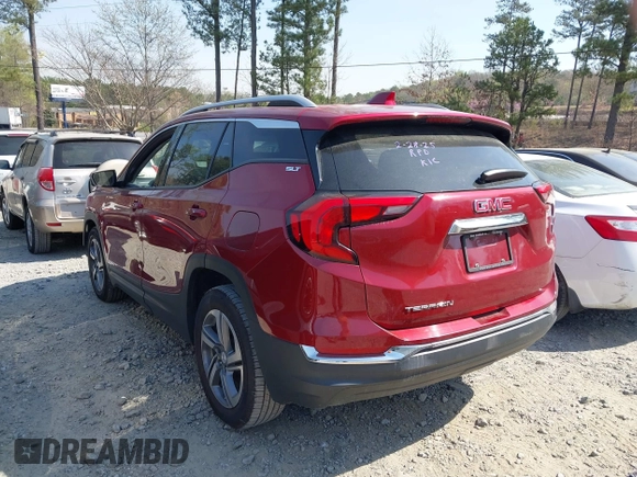 2019 GMC Terrain SLT z VIN 3GKALPEV6KL338490, wystawiony jako IAAI lot #41898528 z przebiegiem 102 917 mil mil oraz . Historia ofert i sprzedaży dostępna na DreamBid. Obrazek 3.