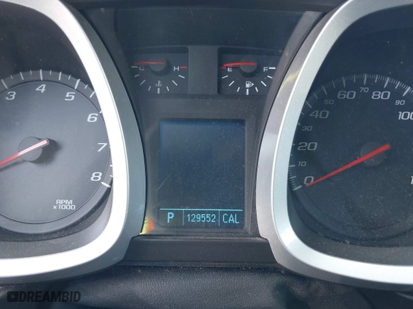 2010 Chevrolet Equinox LTZ with VIN 2CNALFEW6A6288820, listed as a IAAI auction lot 41425869 with 129,552 mi miles. Bid and sale history available at carsss.com. Image 7.