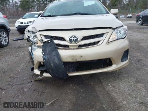 2011 Toyota Corolla L with VIN JTDBU4EE1B9137262, listed as a IAAI auction lot 41972818 with 134,082 mi miles. Bid and sale history available at carsss.com. Image 6.