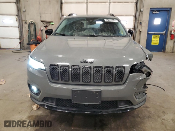 2023 Jeep Cherokee Altitude Lux with VIN 1C4PJMMB4PD104704, listed as a Copart auction lot 45655585 with 39,414 mi miles and Salvage Title. Bid and sale history available at carsss.com. Image 5.