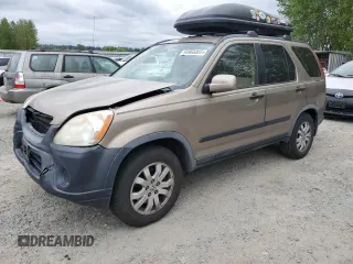 2005 Honda CR-V EX with VIN JHLRD78895C037295, listed as a Copart auction lot 54965805 with 257,046 mi miles and Clean Title. Bid and sale history available at carsss.com. Image 1.