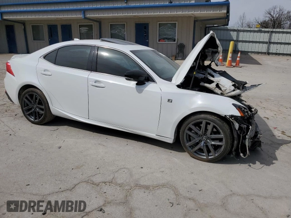 2020 Lexus IS 300 F Sport with VIN JTHG81F27L5041365, listed as a Copart auction lot 49828715 with 66,119 mi miles and Salvage title. Bid and sale history available at DreamBid. Image 4.