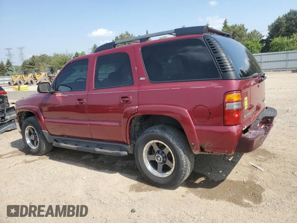 2005 Chevrolet Tahoe Z71 z VIN 1GNEK13T15R181681, wystawiony jako Copart lot #56656975 z przebiegiem 206 132 mil mil oraz Szkoda całkowita • Salvage title. Historia ofert i sprzedaży dostępna na DreamBid. Obrazek 2.