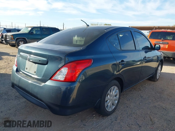 2015 Nissan Versa S Plus with VIN 3N1CN7AP1FL951373, listed as a IAAI auction lot 41461483 with 131,365 mi miles and . Bid and sale history available at DreamBid. Image 4.