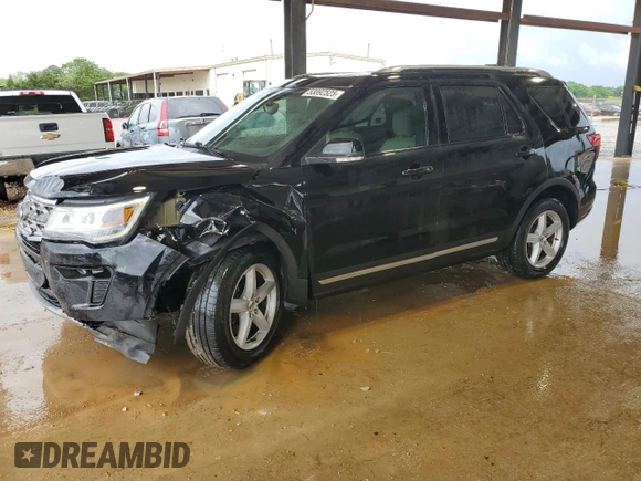 2018 Ford Explorer XLT with VIN 1FM5K7DH7JGB51172, listed as a Copart auction lot 53892525 with 140,896 mi miles and Salvage Title. Bid and sale history available at DreamBid. Image 1.