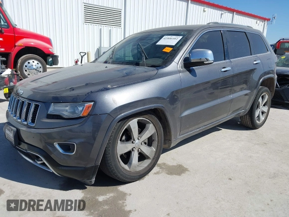2015 Jeep Grand Cherokee Overland with VIN 1C4RJECT2FC648292, listed as a IAAI auction lot 41806402 with 116,766 mi miles. Bid and sale history available at carsss.com. Image 18.