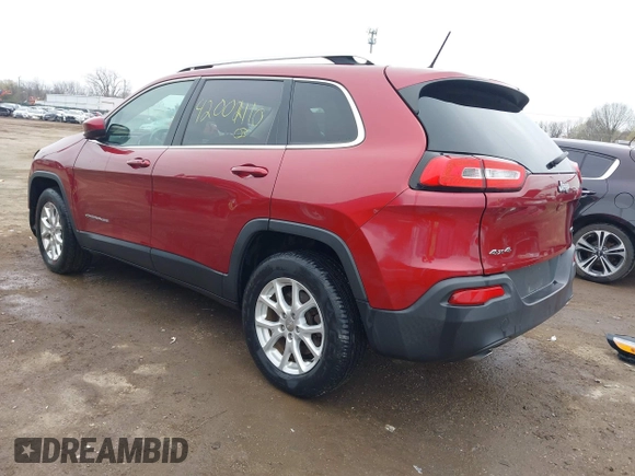 2014 Jeep Cherokee Latitude z VIN 1C4PJMCS4EW127709, wystawiony jako IAAI lot #42002110 z przebiegiem 51 574 mil mil oraz . Historia ofert i sprzedaży dostępna na DreamBid. Obrazek 3.