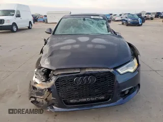 2015 Audi A6 3.0T Premium Plus with VIN WAUFGAFCXFN016132, listed as a Copart auction lot 50551585 with 90,637 mi miles and Salvage Title. Bid and sale history available at carsss.com. Image 5.