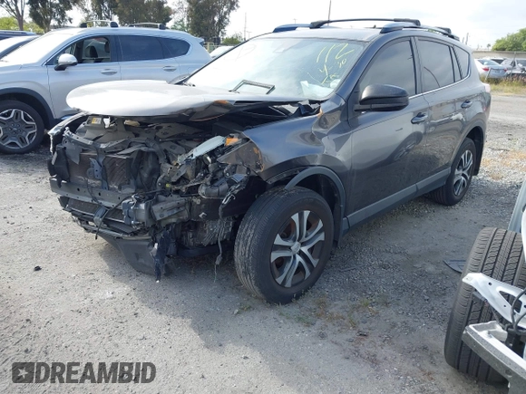 2018 Toyota RAV4 LE with VIN JTMZFREV8JJ729812, listed as a IAAI auction lot 41755640 with 43,630 mi miles. Bid and sale history available at carsss.com. Image 21.