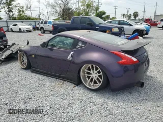 2009 Nissan 370Z Touring with VIN JN1AZ44E09M405999, listed as a Copart auction lot 50241455 with 0 mi miles and Non Repairable. Bid and sale history available at carsss.com. Image 2.