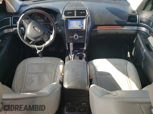 2019 Ford Explorer Platinum with VIN 1FM5K8HT7KGA78276, listed as a Copart auction lot 60153105 with 67,394 mi miles and Salvage title. Bid and sale history available at DreamBid. Image 8.
