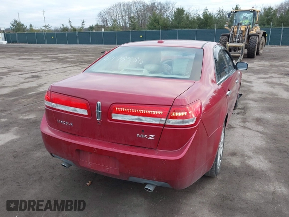 2012 Lincoln MKZ with VIN 3LNHL2GC2CR820151, listed as a IAAI auction lot 41178486 with 142,755 mi miles. Bid and sale history available at carsss.com. Image 4.