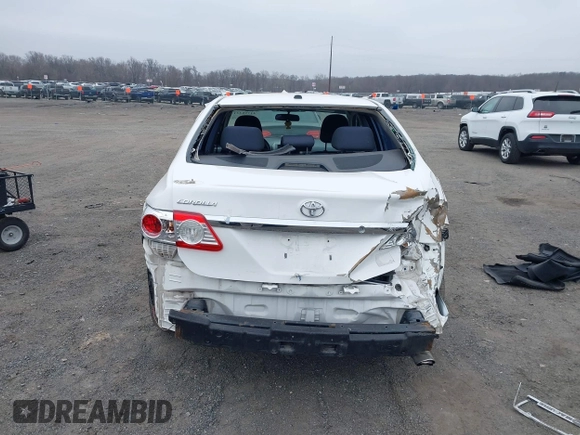 2011 Toyota Corolla L with VIN 2T1BU4EE8BC681039, listed as a IAAI auction lot 41798321 with 195,583 mi miles. Bid and sale history available at carsss.com. Image 16.
