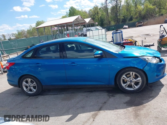 2014 Ford Focus SE with VIN 1FADP3F29EL160431, listed as a IAAI auction lot 42037212 with 112,607 mi miles. Bid and sale history available at carsss.com. Image 13.