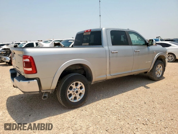 2022 Ram 2500 Laramie with VIN 3C6UR5FL1NG167905, listed as a Copart auction lot 61050095 with 9,154 mi miles and Clean title. Bid and sale history available at DreamBid. Image 3.