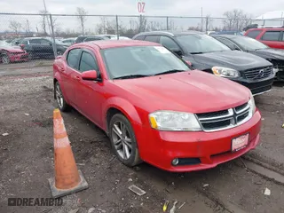 2011 Dodge Avenger Heat with VIN 1B3BD1FGXBN528532, listed as a IAAI auction lot 41572464 with NaN miles. Bid and sale history available at carsss.com. Image 1.