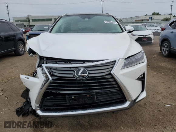 2019 Lexus RX 350 with VIN 2T2BZMCAXKC181994, listed as a Copart auction lot 57585075 with 38,867 mi miles and Salvage title. Bid and sale history available at DreamBid. Image 5.