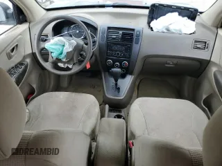 2007 Hyundai Tucson GLS with VIN KM8JM12B27U495748, listed as a Copart auction lot 65995374 with 203,456 mi miles and Salvage Title. Bid and sale history available at carsss.com. Image 8.