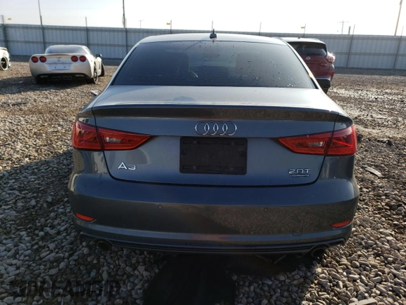 2016 Audi A3 2.0T Premium with VIN WAUB8GFF5G1109853, listed as a Copart auction lot 82757223 with 90,466 mi miles. Bid and sale history available at carsss.com. Image 6.