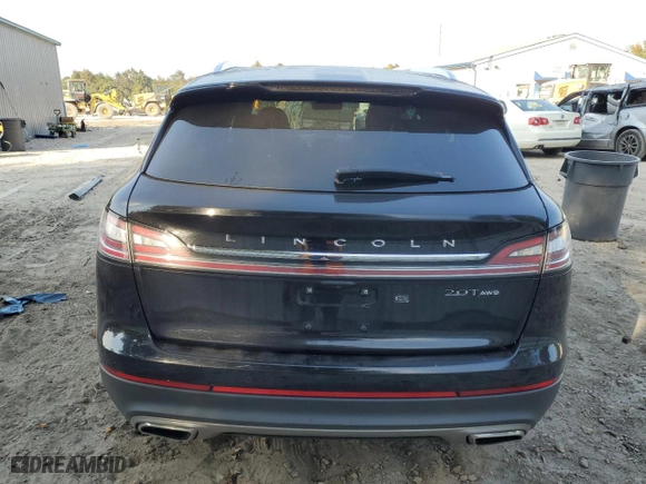 2019 Lincoln Nautilus Reserve with VIN 2LMPJ8L95KBL10912, listed as a Copart auction lot 77166924 with 0 mi miles and Non Repairable. Bid and sale history available at carsss.com. Image 6.