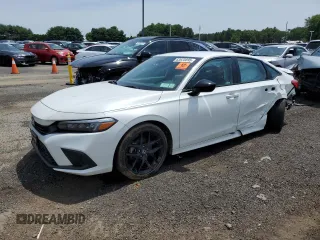 2023 Honda Civic Sport with VIN 2HGFE2F53PH531355, listed as a Copart auction lot 63620895 with 41,048 mi miles and Clean title. Bid and sale history available at DreamBid. Image 1.