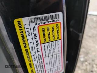 2023 Ford F-150 Lightning Pro с VIN 1FTVW1EV5PWG16444, выставлен на аукционе Copart как лот 48224415 с пробегом 25 782 миль миль и Списание • Salvage title. История ставок и продаж доступна на DreamBid. Изображение 12.
