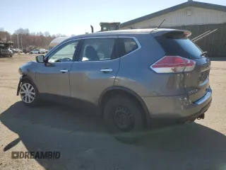 2015 Nissan Rogue S with VIN KNMAT2MV4FP523213, listed as a Copart auction lot 52674065 with 131,037 mi miles and Salvage Title. Bid and sale history available at DreamBid. Image 2.