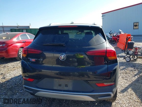 2023 Buick Encore GX Select with VIN KL4MMDS26PB061289, listed as a IAAI auction lot 42014422 with 58,581 mi miles and . Bid and sale history available at DreamBid. Image 16.