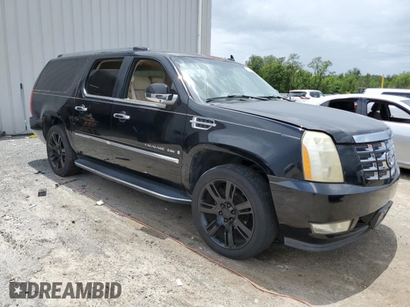 2008 Cadillac Escalade ESV with VIN 1GYFK66888R172346, listed as a Copart auction lot 61013275 with 200,453 mi miles and Clean title. Bid and sale history available at DreamBid. Image 4.