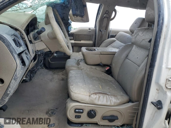 2008 Ford F-150 XLT with VIN 1FTPW14V28FA77633, listed as a Copart auction lot 56038375 with Not provided miles and Non repairable. Bid and sale history available at DreamBid. Image 7.